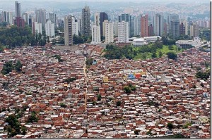 favela et quartiers riches